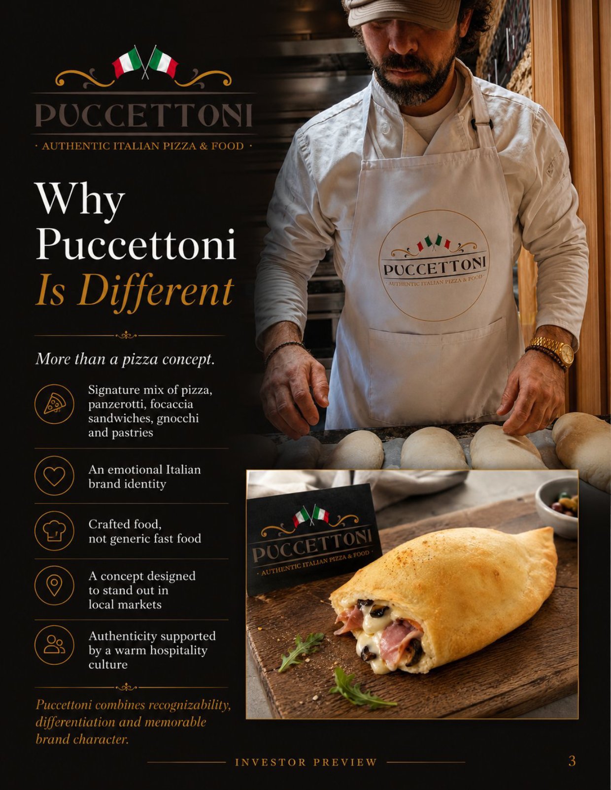 Why Puccettoni is different