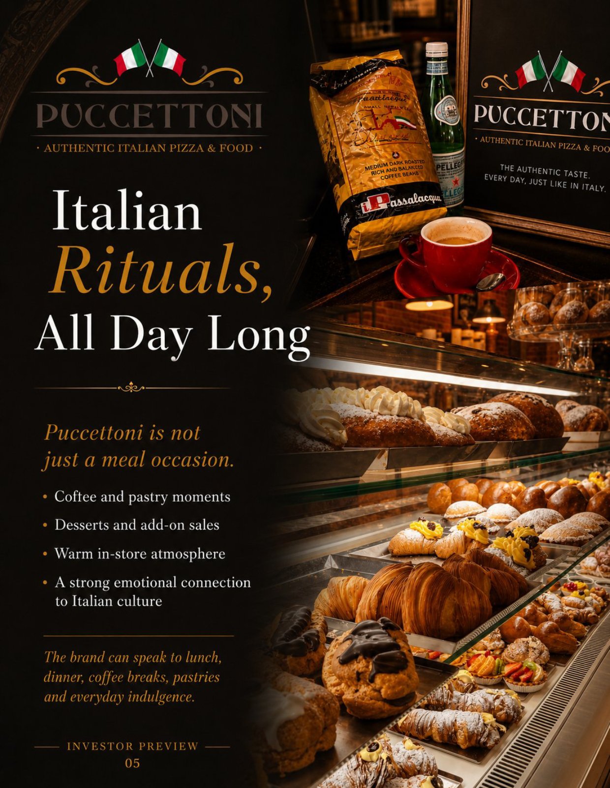 Italian rituals, all day long